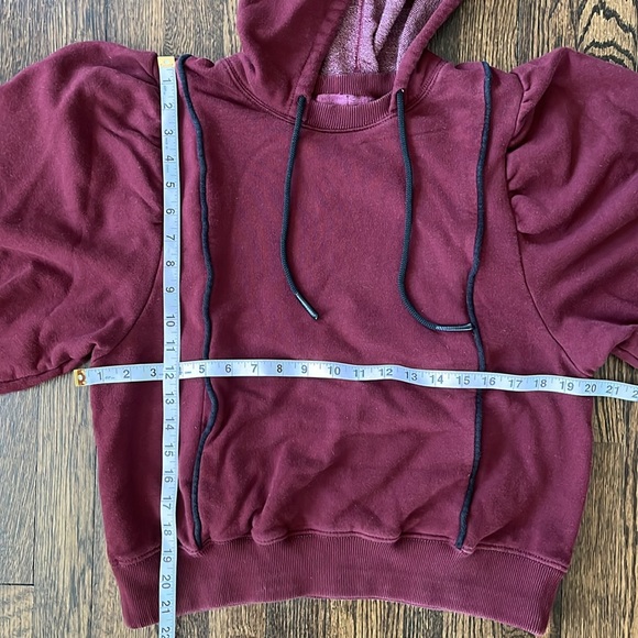FP Movement burgundy hoodie - Picture 4 of 4